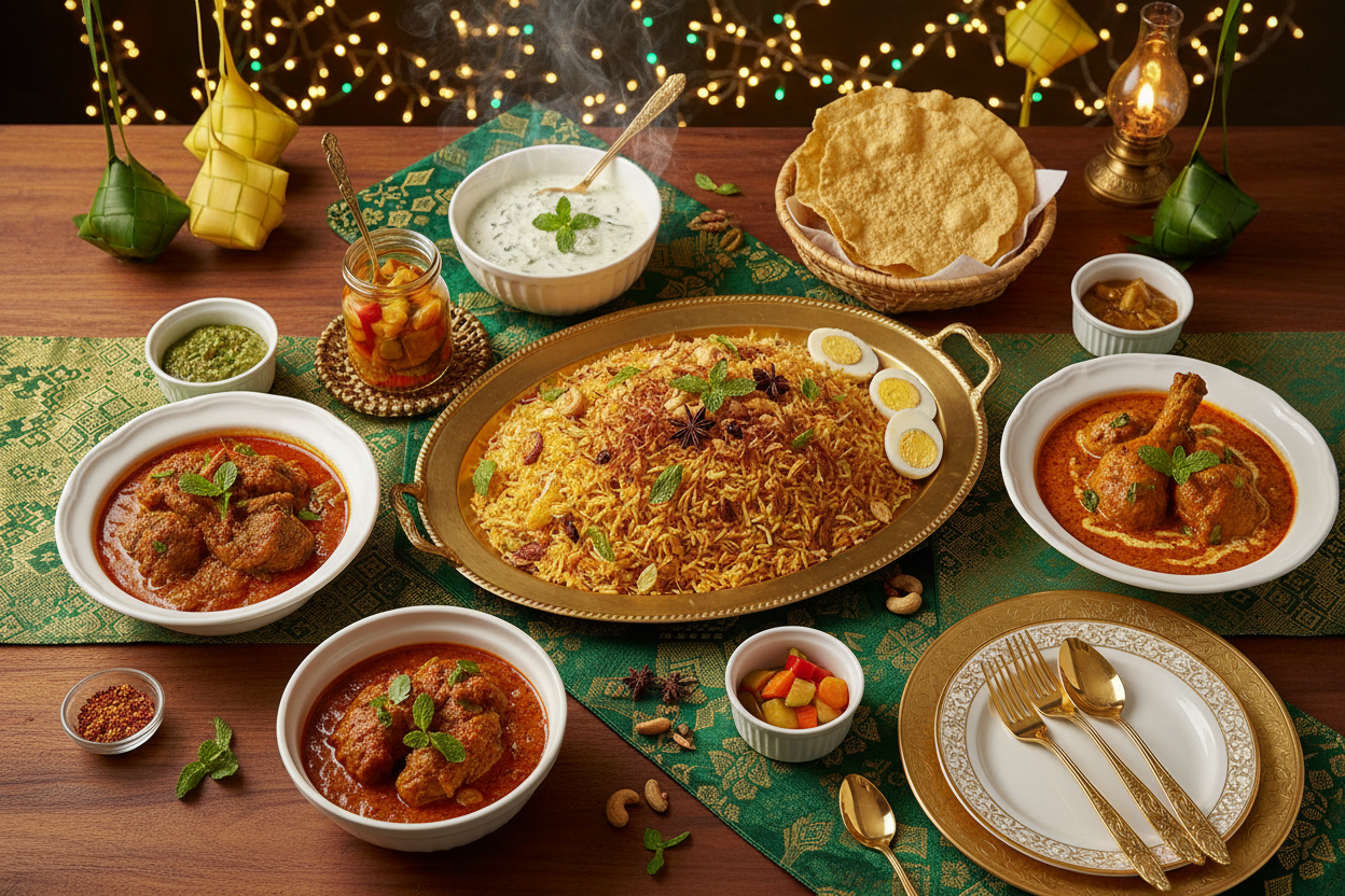 Hari Raya Haji 2026 - Nasi Minyak Set